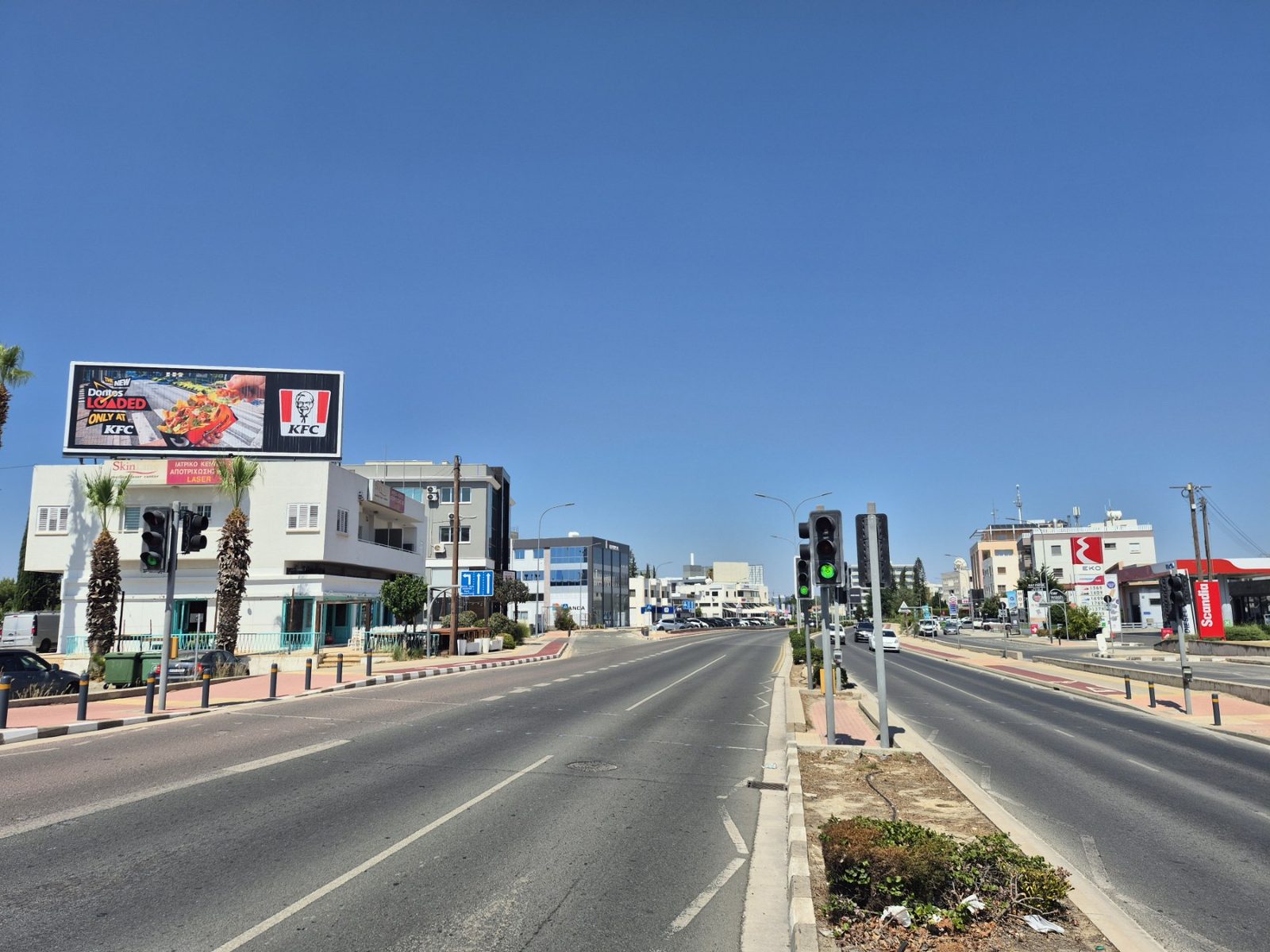 TEMCO billboard — Urban rooftop