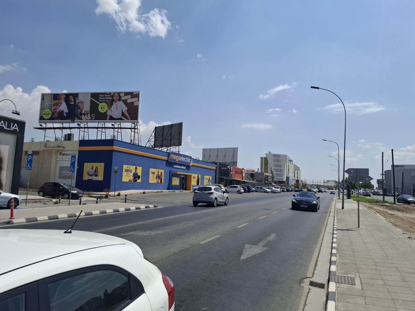 TEMCO billboard — Urban rooftop